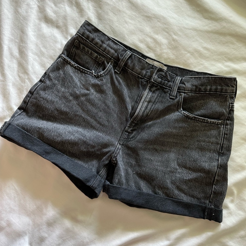 Everlane black Jean shorts